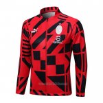 Chaqueta del AC Milan 2022-2023 Rojo y Negro