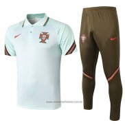 Conjunto Polo Portugal 2020-2021 Verde