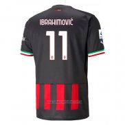 Camiseta del AC Milan Jugador Ibrahimovic 1ª Equipacion 2022-2023