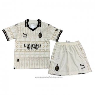 Camiseta del AC Milan Pleasures Portero Nino 2023-2024