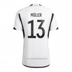 Camiseta del Alemania Jugador Muller 1ª Equipacion 2022