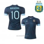 Camiseta del Argentina Jugador Maradona 2ª Equipacion 2020