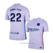 Camiseta del Barcelona Jugador Ansu Fati 2ª Equipacion 2021-2022