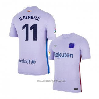 Camiseta del Barcelona Jugador O.Dembele 2ª Equipacion 2021-2022