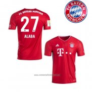 Camiseta del Bayern Munich Jugador Alaba 1ª Equipacion 2020-2021