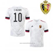 Camiseta del Belgica Jugador E.Hazard 2ª Equipacion 2020-2021