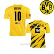 Camiseta del Borussia Dortmund Jugador Hazard 1ª Equipacion 2020-2021