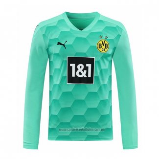 Camiseta del Borussia Dortmund Portero Manga Larga 2020-2021 Verde