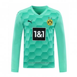 Camiseta del Borussia Dortmund Portero Manga Larga 2020-2021 Verde