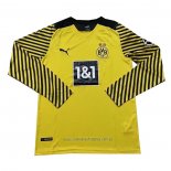 Camiseta del Borussia Dortmund 1ª Equipacion Manga Larga 2021-2022