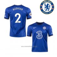 Camiseta del Chelsea Jugador Rudiger 1ª Equipacion 2020-2021