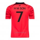 Camiseta del Corea del Sur Jugador Son Heung Min 1ª Equipacion 2022