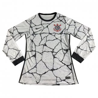 Camiseta del Corinthians 1ª Equipacion Manga Larga 2021-2022