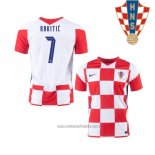Camiseta del Croacia Jugador Rakitic 1ª Equipacion 2020-2021