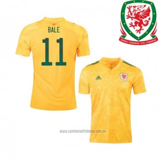 Camiseta del Gales Jugador Bale 2ª Equipacion 2020-2021