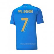 Camiseta del Italia Jugador Pellegrini 1ª Equipacion 2022