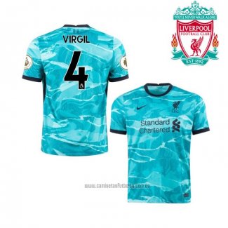 Camiseta del Liverpool Jugador Virgil 2ª Equipacion 2020-2021