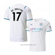 Camiseta del Manchester City Jugador De Bruyne 2ª Equipacion 2021-2022