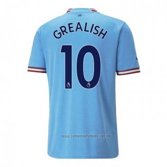 Camiseta del Manchester City Jugador Grealish 1ª Equipacion 2022-2023