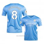 Camiseta del Manchester City Jugador Gundogan 1ª Equipacion 2021-2022