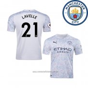 Camiseta del Manchester City Jugador Lavelle 3ª Equipacion 2020-2021