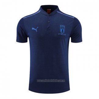 Camiseta Polo del Italia 2022-2023 Azul Marino