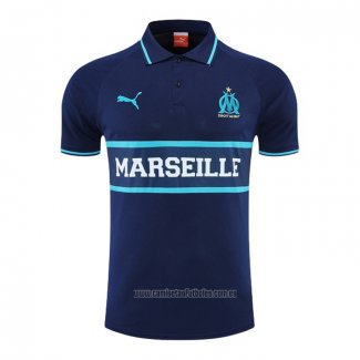 Camiseta Polo del Olympique Marsella 2022-2023 Azul Marino