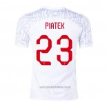 Camiseta del Polonia Jugador Piatek 1ª Equipacion 2022