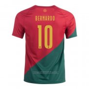 Camiseta del Portugal Jugador Bernardo 1ª Equipacion 2022