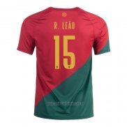 Camiseta del Portugal Jugador R.Leao 1ª Equipacion 2022