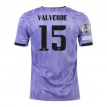 Camiseta del Real Madrid Jugador Valverde 2ª Equipacion 2022-2023