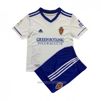 Camiseta del Real Zaragoza 1ª Equipacion Nino 2021-2022