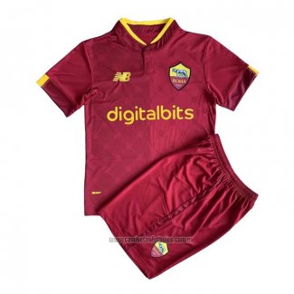 Camiseta del Roma 1ª Equipacion Nino 2022-2023