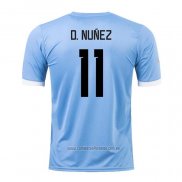 Camiseta del Uruguay Jugador D.Nunez 1ª Equipacion 2022