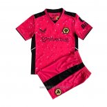 Camiseta del Wolves Portero Nino 2021-2022 Rosa