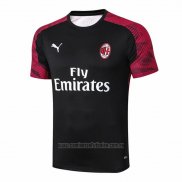 Camiseta de Entrenamiento AC Milan 2019-2020 Negro