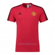 Camiseta de Entrenamiento Manchester United 2019-2020 Rojo