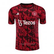 Camiseta de Entrenamiento Manchester United 2023-2024 Rojo