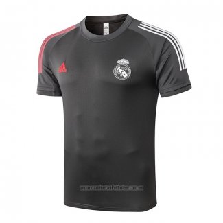Camiseta de Entrenamiento Real Madrid 2020-2021 Gris