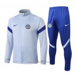 Chandal de Chaqueta del Chelsea 2020-2021 Gris