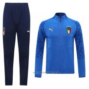 Chandal de Chaqueta del Italia 2020-2021 Azul