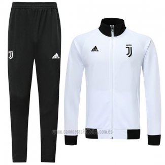 Chandal de Chaqueta del Juventus 2019-2020 Blanco y Negro