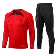 Chandal de Chaqueta del Liverpool 2022-2023 Rojo