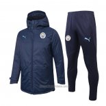 Chandal de Invierno del Manchester City 2020-2021 Azul