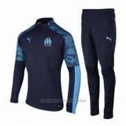 Chandal de Sudadera del Olympique Marsella 2019-2020 Azul