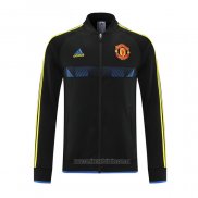 Chaqueta del Manchester United 2021-2022 Negro y Azul