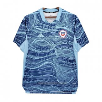 Tailandia Camiseta del Chile Portero 2021-2022 Azul