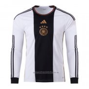 Camiseta del Alemania 1ª Equipacion Manga Larga 2022