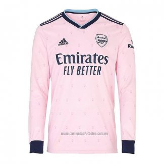 Camiseta del Arsenal 3ª Equipacion Manga Larga 2022-2023