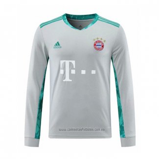 Camiseta del Bayern Munich Portero Manga Larga 2020-2021 Gris